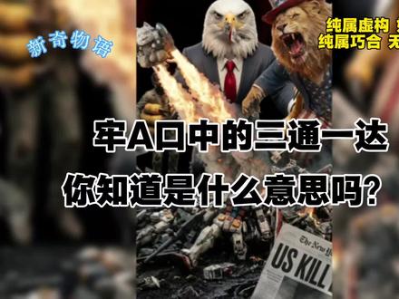 牢a口中三通一达,你了解吗?#美国 #中国