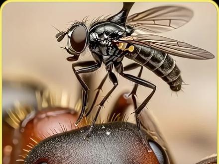 苍蝇控制了蚂蚁的大脑