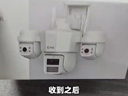 乔安室外WiFi三镜头连接教程JA-W19 #乔安监控 #三镜头监控 #乔安智联 #W19
