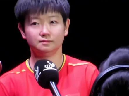 孙颖莎丢冠到底有多遗憾#体育精神#世界冠军#乒乓球#孙颖莎