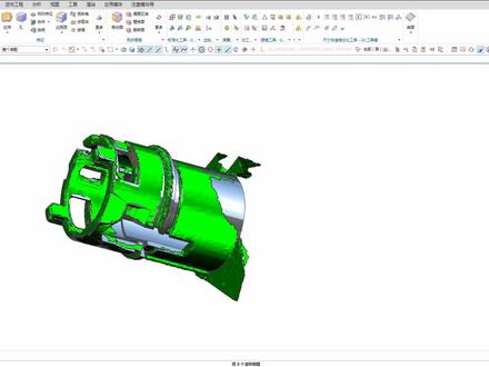 Geomagic Studio(wrap)杰魔教程:圆柱状产品的摆正与对齐