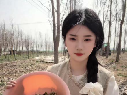 挑战杨树花的新颖吃法#农村生活 #吃出春天的味道 #杨树花#无事忙#舌尖上的味道