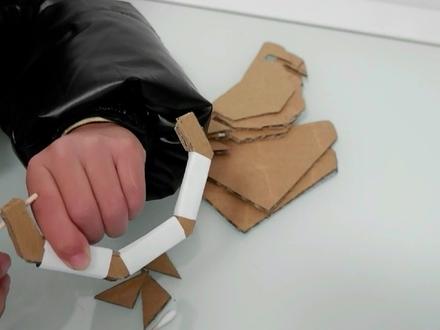 盖亚奥特曼变身 #盖亚奥特曼 #变身器 #纸板手工 #儿童DIY #教程 #变身 #自制 #儿童玩具 #蓝宝锥