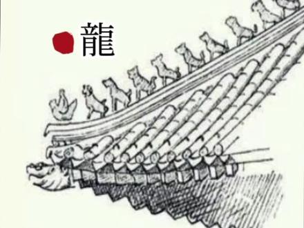故宫屋脊神兽#龙#传统文化 #少儿美术教育课件 #创意美术 #星河计划 #渊博文化星 @抖音青少年