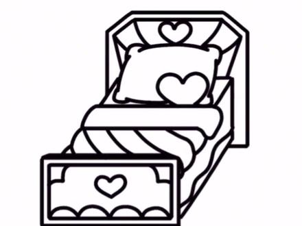 可爱的公主床#简笔画教程 #简笔画幼儿园 #简笔画的日常 #简笔画卡通 #简笔画素材 @DOU+小助手