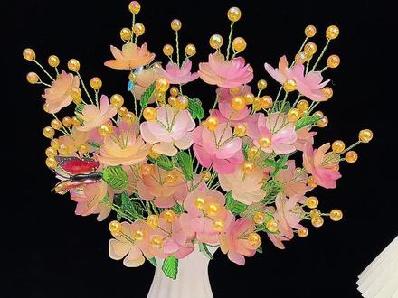 小蛮腰花瓶凤凰花的教程#手工diy #爱手工爱生活