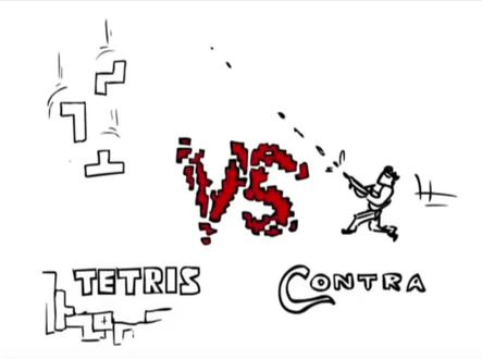 一定要看到最后,把你身边兄弟姐妹照片换上去试试叭#设计手绘 #俄罗斯方块VS #魂斗罗