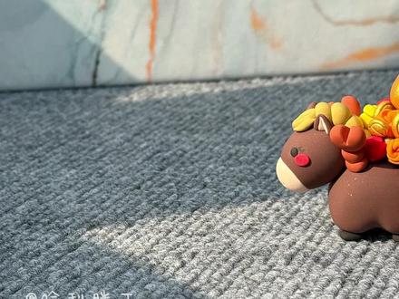 粘土教程|新年到❗️跟着我马上出“發”吧❗️ #粘土教程 #马年限量版 #手工diy #马上有钱 #超轻粘土