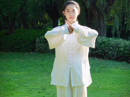 24式太极拳全套口令带练(收藏学习版) #24式太极拳 #青年创作者成长计划 #百young非遗计划 #严宁宁 #太极拳