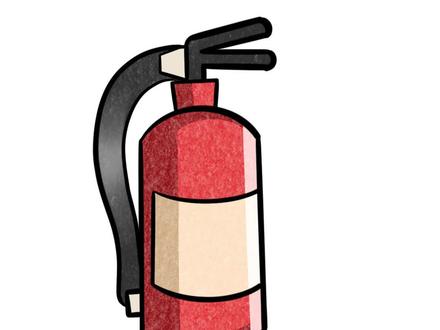 #画画 如何10秒画出灭火器?快来试试吧!@抖音小助手