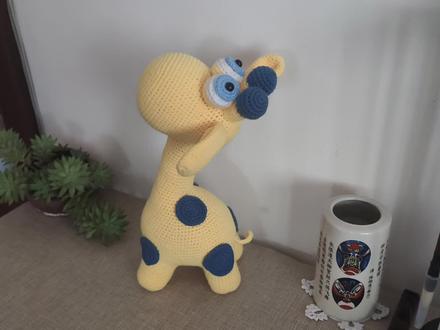 朝天鹿钩织视频教程⑤肚皮的钩织 #钩针教程 #手工制作 #毛线编织 #我的手工作品