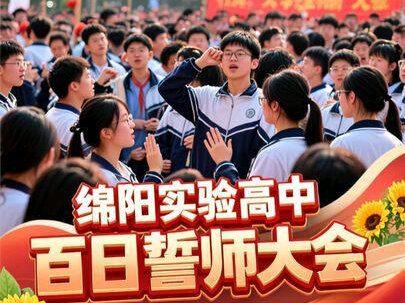 决战百日,不负韶华!2026年高考顺利,金榜题名!#绵阳实验高级中学 #高考倒计时100天 #高考 #百亿流量扶持 #青年创作者扶持计划 @DOU+上热门 @DOU+小助手 @抖音小助手