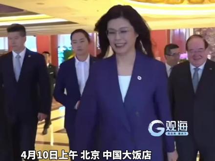 郑丽文乐见北京,今天天气阳光明媚。#郑丽文的一番话振奋了台商