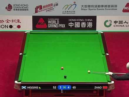 成功“复仇” 赵心童战胜希金斯#赵心童vs希金斯 #上抖音看世界大奖赛