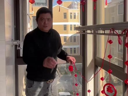 这款灯笼可以挂阳台、窗户、客厅、庭院等!一套3米长,10条灯笼!2026年新款哦!