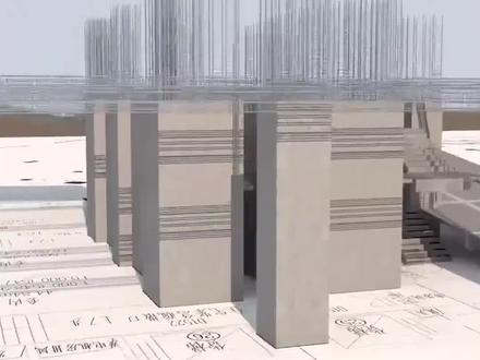 工程设计中bim技术有多完美#bim #施工动画 #3d建模 #revit #bim建模入门教程