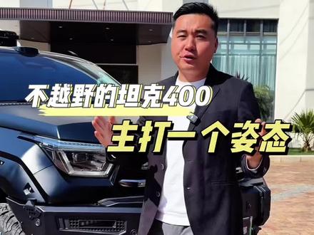 不越野的坦克400,主打姿态就是帅#坦克400 #男人的玩具 #姿态 #全dou是靓车 #昆明坦克改装