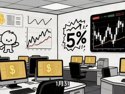 #黄金
1.31日夜盘黄金