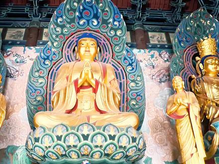 大同古城严华寺 #千年佛教艺术瑰宝