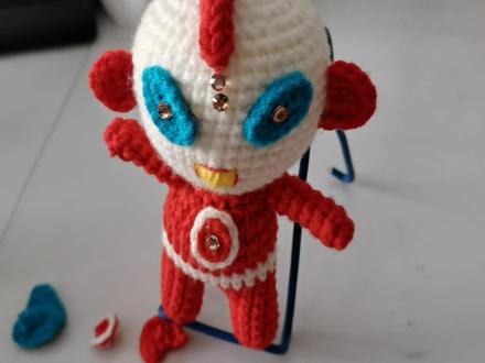 一款奥特曼的钩法分享给大家