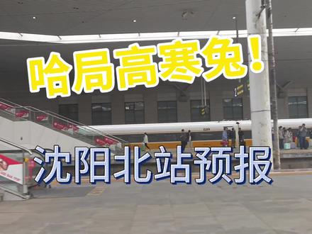 哈局高寒兔沈阳北站预报站! G770次列车,哈尔滨西——大连北,由中国铁路哈尔滨局高寒兔担当,哈大小标杆,全程除德惠西和营口东外仅停省会城市,当日受大风天气影响,列车晚点29分钟出长春西站,列车前方停车站是沈阳北站!#交通强国铁路先行 #铁路摄影 #高速综合检测列车 #中国高铁 #旅行推荐官 @DOU+上热门 @DOU+小助手 @抖音创作灵感 @抖音小助手
