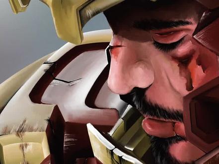 是不是只会画火柴人,是!#创作灵感 #每一帧都是热爱 #procreate绘画 #绘画过程 #画渣日常 #钢铁侠 @DOU+小助手 @抖音小助手