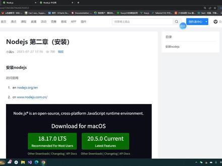 nodejs 安装教程 #nodejs #安装教程 #IT #小满zs #互联网