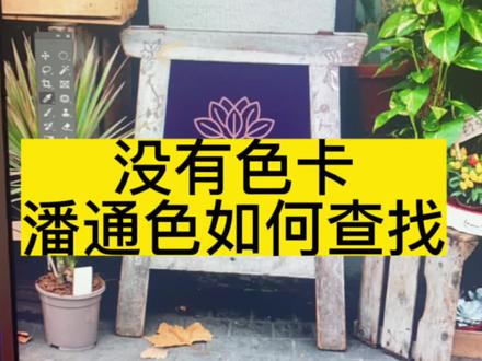 没有色卡,通过软件如何查找潘通色好呢?快点来学习吧!#干货分享 #专业的事交给专业的人 #色卡 #干货 #经验分享