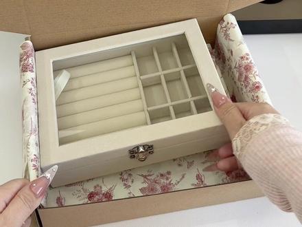 沉浸式打包|来自湖南富婆的10件漂亮饰品 今天有新赠品哦✨颜值top的饰品盒 宝子选的都很漂亮一起来看看吧🥰#日常vlog #打包视频 #高级感 #饰品 #时尚单品