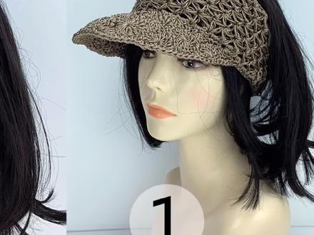 繁花系列空顶棒球帽视频教程1#手工