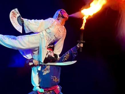 苟师的吹火🔥就是她教的!-四大名旦梅花奖得主李梅,看李梅老师在秦腔《再续红梅缘·杀生》中的吹火绝技!#绝美戏曲瞬间 #国粹秦腔 #经典剧目推荐