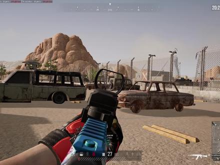 绝地求生训练场玩无人机#绝地求生 #吃鸡 #绝地求生无人机