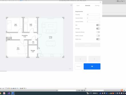 Revit+Stable diffsuion一键生成户型和图纸#stablediffusion #revit #bim