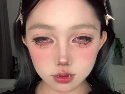 大外双教程,直接双倍放大双眼 #双眼皮贴教程