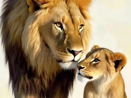 艾琳娜与狮王的深情,终被流浪雄狮的利爪撕碎#动物世界 #狮王故事 #狮子 #动物解说