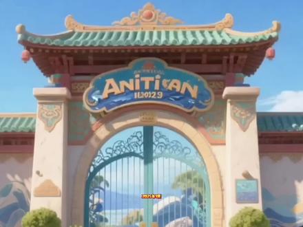 法国昂蒂布海洋动物园的两头虎鲸