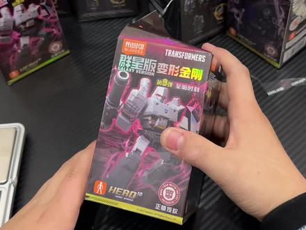 变形金刚群星版第8弹宇宙大帝星球摇盒分享#布鲁可变形金刚 #积木人 #变形金刚玩具 #晒晒我的潮玩手办 #小罗玩玩具