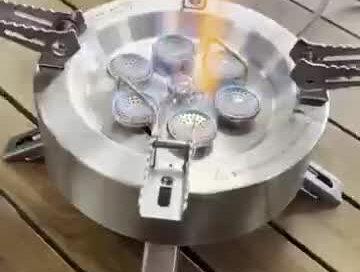 #户外露营 #科技改变生活 火枫大功率七星炉