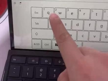 #微软 Surface #windows11 屏上触摸键盘设置教程