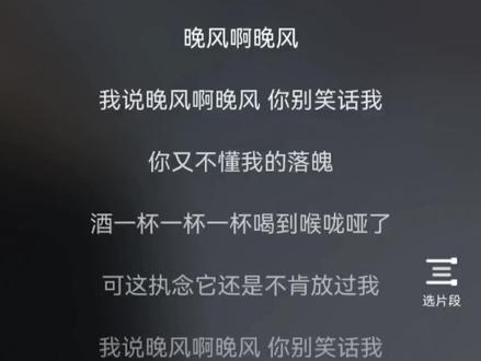 #我说晚风啊晚风,你别笑话我