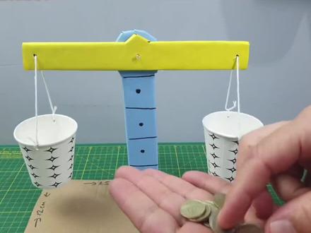 如何用纸板和纸杯制作天平#我爱发明我爱制作 #小学手工制作大全 #创意diy #科技小制作 #科学小实验