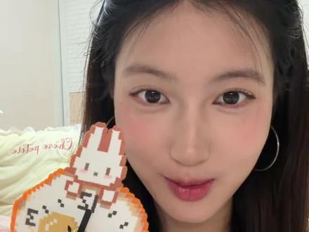 实用系拼豆~米菲时钟💭🐰#独一无二的手作礼物 #拼豆 #实用拼豆 #自制时钟