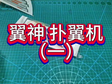 翼神橡筋动力扑翼机#航模 #手工做飞机模型 #中小学模型制作 #手工