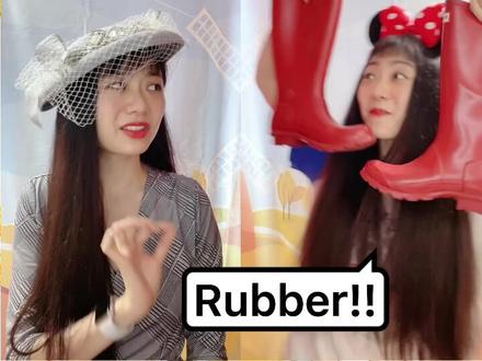 #英音 #美音 #少儿英语 #变装 #英语口语 “橡皮”怎么说?小英和小美要吵架了!友谊的小船说翻就翻!