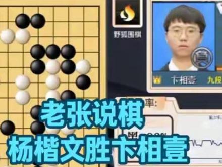 杨楷文胜卞相壹 6月11日 LG杯8强
#围棋 #野狐围棋 #杨楷文 #卞相壹 #LG杯