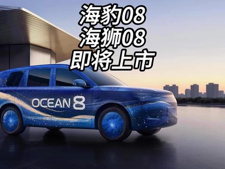 比亚迪海狮08和海豹08外观设计和技术预测 #比亚迪 #海狮08 #海豹08