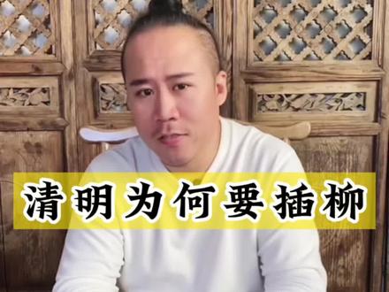 清明为何要插柳?#故事 #清明 #习俗