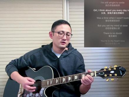 有一个想法,把好听的经典英文歌都弹唱一遍#patience #英文歌曲教学 #自学吉他零基础 #吉他弹唱 #枪花 #经典歌曲 #扫弦