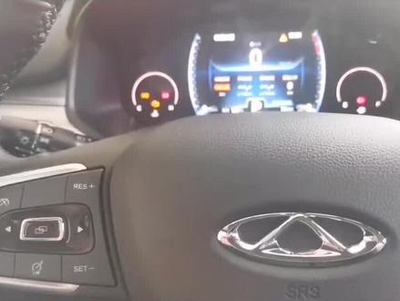 奇瑞汽车仪表盘功能操作按键演示#开上瑞虎7福气享不停