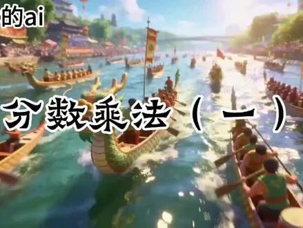 五年级下册数学北师大版ai赋能公开课《分数乘法(一)》 #数学课件ppt #优质公开课#五年级数学下册 #分数乘法